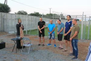 Αγιασμός των Διαιτητών της Επαρχίας Λάρνακας 