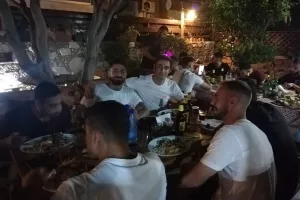 Δείπνο λίγο πριν την πρεμιέρα (φώτος)