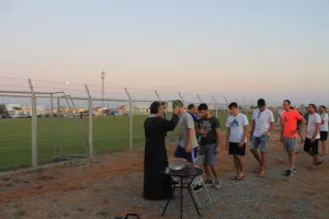 Αγιασμός των Διαιτητών της Επαρχίας Λάρνακας 