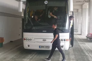 (ΒΙΝΤΕΟ/ΦΩΤΟΣ) Άφιξη αποστολής ΑΕΚ