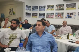 (Φώτος) Δεξιώθηκε τους δημοσιογράφους ο Απόλλωνας