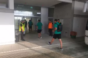 (ΒΙΝΤΕΟ/ΦΩΤΟΣ) Άφιξη αποστολής ΑΕΚ