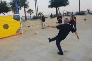 Πέναλτι... με τα αδέλφια Σπόλιαριτς (φώτος)