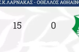 Είχαμε ματς 15-0!