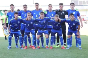Στιγμιότυπα από τη νίκη της Εθνικής Παιδών (βίντεο)