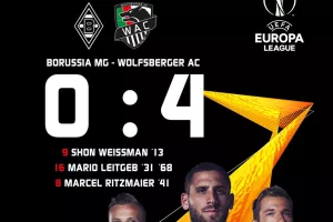 0-4/Borussia Mönchengladbach-Wolfsberger AC