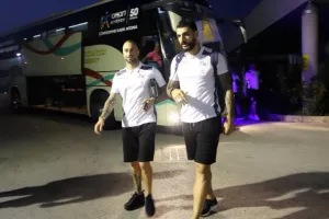 (ΒΙΝΤΕΟ) Η άφιξη της Εθνικής
