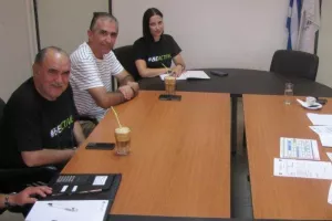Ο Πρόεδρος ΚΟΑ συναντήθηκε με την Ομοσπονδία Χάντμπολ (φώτος)