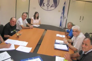 Ο Πρόεδρος ΚΟΑ συναντήθηκε με το Κ.Σ. Παλιομετόχου
