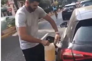 Ο Μάνταλος πήγε βενζίνη στον Ολιβέϊρα (βίντεο)
