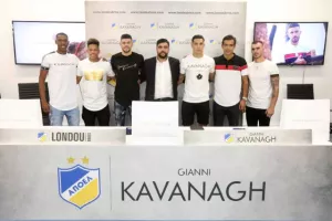 (ΦΩΤΟΣ) Συνεχίζουν ΑΠΟΕΛ και  LONDOU BROS