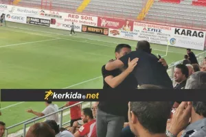 Η... αγκαλιά Ντούσαν-Γιώτη στο "Αμμόχωστος"