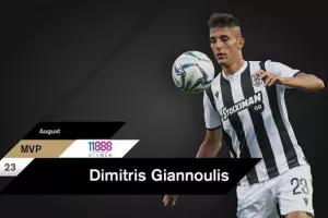 Ο τίτλος του MVP Αυγούστου στον Γιαννούλη