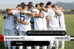 Πρώτο εμπόδιο η Μποέμιαν για τον ΠΑΟΚ στο UEFA Youth League