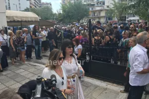 Λαυρέντης Μαχαιρίτσας: Το τελευταίο αντίο (φώτος/βίντεο) 