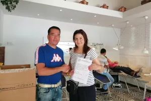 Εξαιρετική επιτυχία σημείωσε η αιμοδοσία Χειμερινών Κολυμβητών (φώτος)