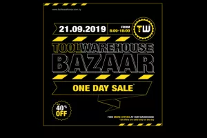 Σάββατο 21 Σεπτεμβρίου πάμε... Toolwarehouse