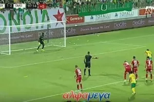 (ΒΙΝΤΕΟ) Το 2-2 με το πέναλτι του Τρίσκο