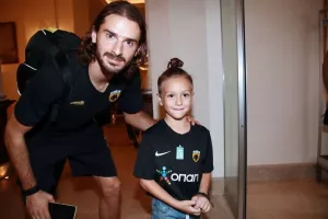 Έφτασε στη Λάρισα η ΑΕΚ