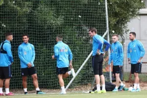 Εθνική: Πρόβλημα με τον Μπάρκα, φόβοι για κάταγμα στο δάχτυλο