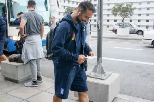 Εθνική Ελλάδας: Η αναχώρηση για Ιταλία