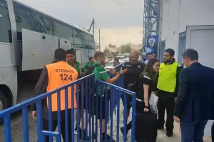 Αφίχθη στο "ΠΑΠ" η αποστολή της Ομόνοιας (φώτος/βίντεο)