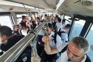 (Βίντεο/Φώτος) Πέταξε για Καζακστάν η Εθνική...