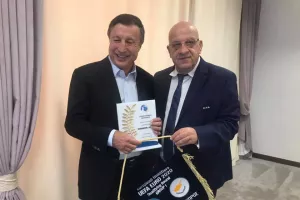 Δεξιώθηκαν την Κυπριακή αποστολή (φώτος)