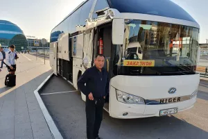 (ΦΩΤΟΣ) Έφτασε Καζακστάν 