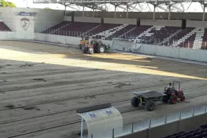 Προχωρούν οι εργασίες στο AEL FC Arena (φώτος)