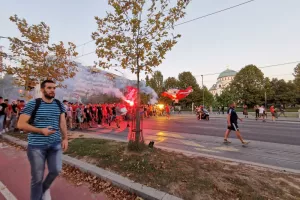 (ΒΙΝΤΕΟ/ΦΩΤΟΣ Kerkida) ΑΤΜΟΣΦΑΙΡΑ από Βελιγράδι