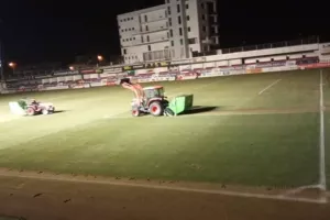 "Αμμόχωστος"/ Ολοκληρώθηκε η επανασπορά με χειμερινό χορτοτάπητα
