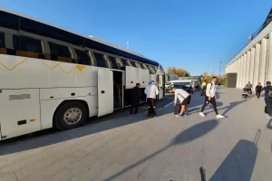 (ΦΩΤΟΣ) Έφτασε Καζακστάν 