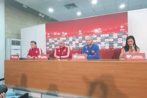 Cherchesov: "Χρειαζόμαστε τρεις βαθμούς και όχι ένα/Δεν είναι πρόβλημα η ζέστη" 
