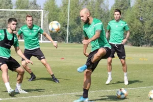 ΦΩΤΟΣ από την προπόνηση της Ομόνοιας