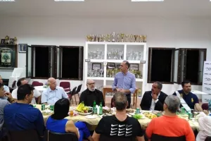 Δείπνο... με Υπουργό Οικονομικών (φώτος)