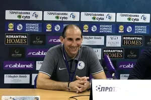 ΓΙΩΤΗΣ: "Σημαντικός ο ένας βαθμός/ Οι παίκτες τα δίνουν όλα"