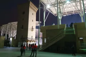(ΦΩΤΟΣ/ΒΙΝΤΕΟ) Χιλιάδες αστυνομικοί στο "Tofiq Bahramov"