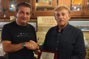 Δείπνο και ευχαριστίες στον Άνδρο Παπαδούρη