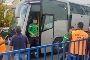 Αφίχθη στο "ΠΑΠ" η αποστολή της Ομόνοιας (φώτος/βίντεο)