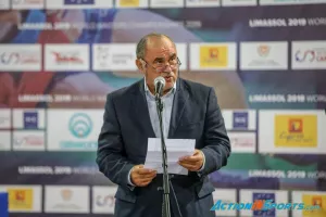 Ο Πρόεδρος ΚΟΑ στους αγώνες WORLD MASTERS SAMBO CHAMPIONSHIPS 2019