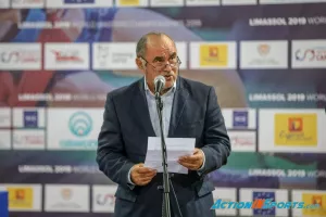 Ο Πρόεδρος ΚΟΑ στους αγώνες WORLD MASTERS SAMBO CHAMPIONSHIPS 2019