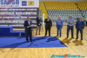 Ο Πρόεδρος ΚΟΑ στους αγώνες WORLD MASTERS SAMBO CHAMPIONSHIPS 2019