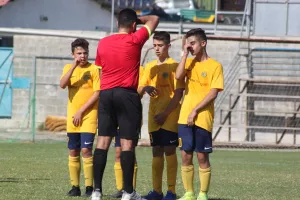 Κ14 ΑΕΛ-Ολυμπιακός (Φωτορεπορτάζ)