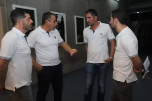 (Φωτορεπορτάζ) Η προπόνηση των διεθνών μας