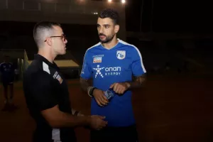 (Φωτορεπορτάζ) Η προπόνηση των διεθνών μας