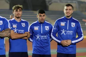 (Φωτορεπορτάζ) Η προπόνηση των διεθνών μας