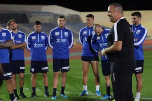 (Φωτορεπορτάζ) Η προπόνηση των διεθνών μας