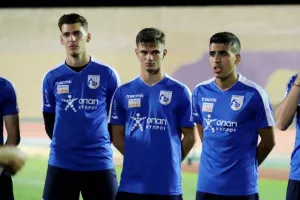 (Φωτορεπορτάζ) Η προπόνηση των διεθνών μας