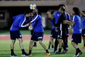 (Φωτορεπορτάζ) Η προπόνηση των διεθνών μας